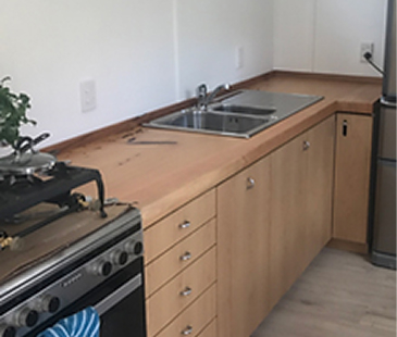 Kitchen cabinet restoration in Rotorua by trusted cabinetry companies, offering custom cabinet designs and full installation services.